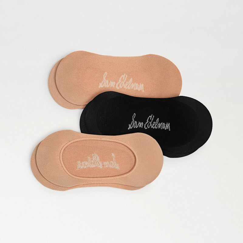 3 Pack Microfabric No Show Logo Liner