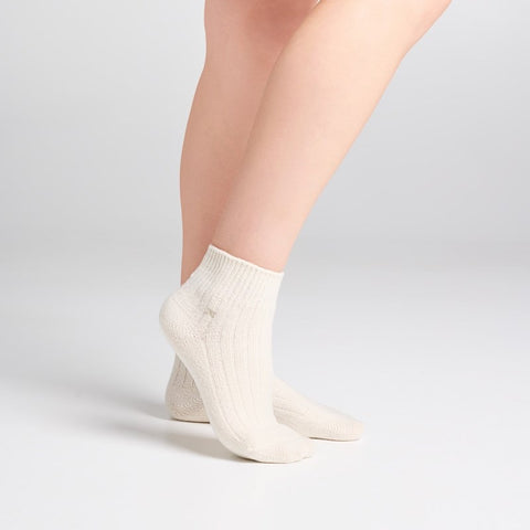 2 Pack Rib Soft Feather Cuff Midi Boot Sock