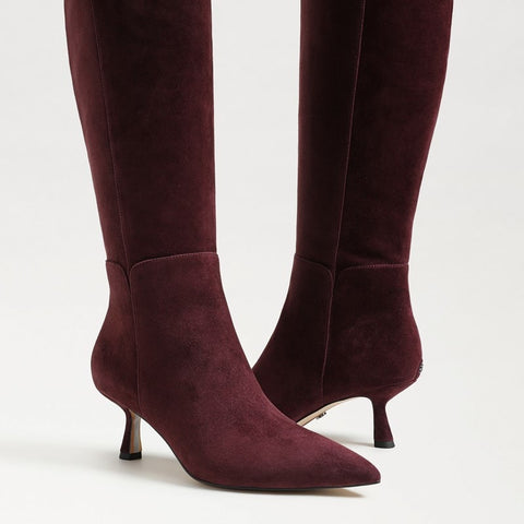 Taylin Wide Calf Pointed Toe Knee High Boot