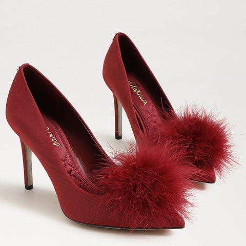 Hazel Plush Pointed Toe Pump