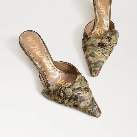 Bex Kitten Heel Mule