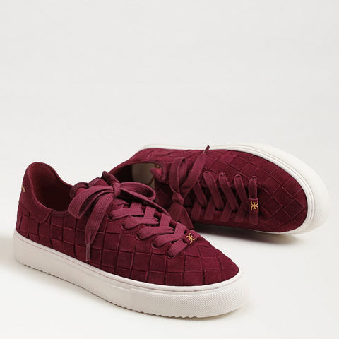 Poppy Woven Lace Up Sneaker