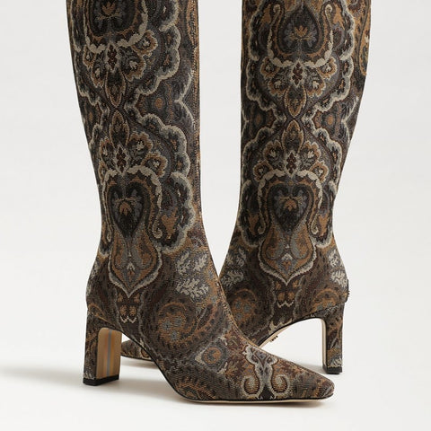 Sylvia Wide Calf Knee High Boot