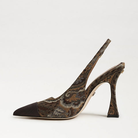 Odette Cap Toe Slingback Pump