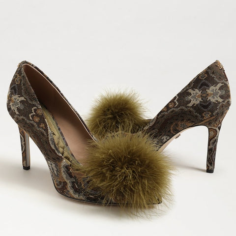 Hazel Plush Pointed Toe Pump