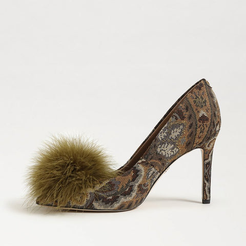 Hazel Plush Pointed Toe Pump