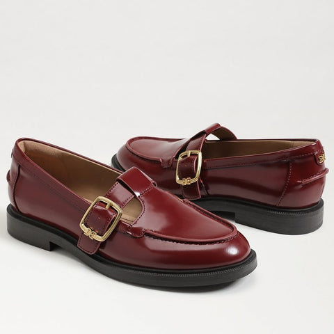 Elaina T-Strap Buckle Loafer