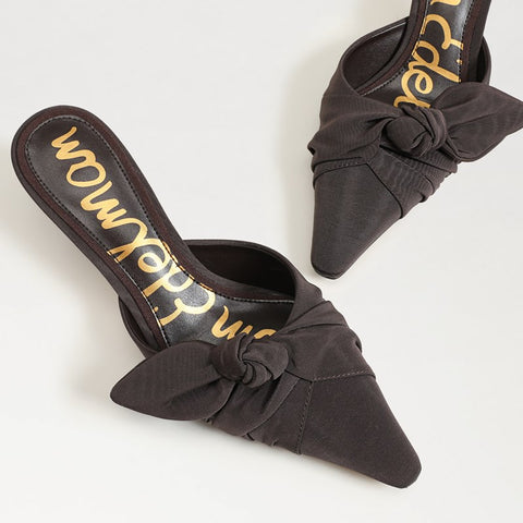 Bex Kitten Heel Mule