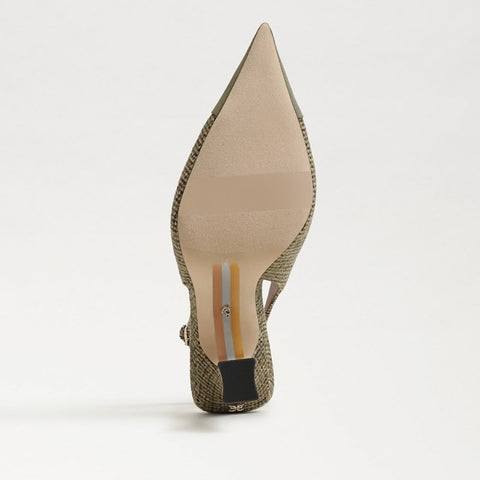 Odette Cap Toe Slingback Pump