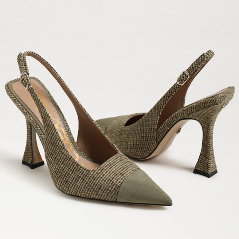 Odette Cap Toe Slingback Pump