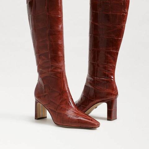 Sylvia Wide Calf Knee High Boot