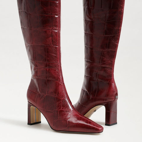 Sylvia Wide Calf Knee High Boot