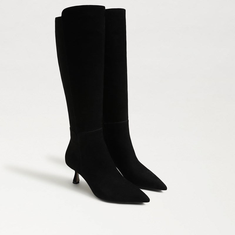 Taylin Wide Calf Pointed Toe Knee High Boot