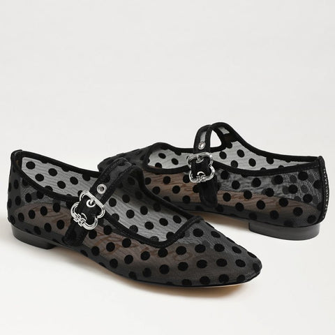 Michaela Mesh Mary Jane Flat