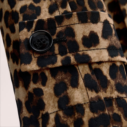 Button Front Rain Jacket