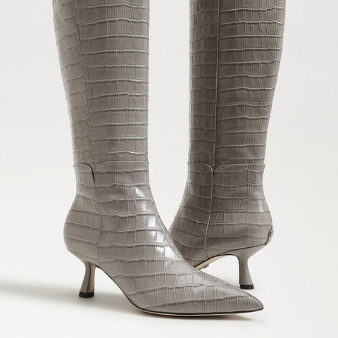 Taylin Wide Calf Pointed Toe Knee High Boot