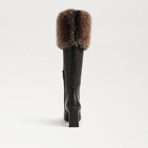 Sylvia Cozy Fur Cuff Knee High Boot