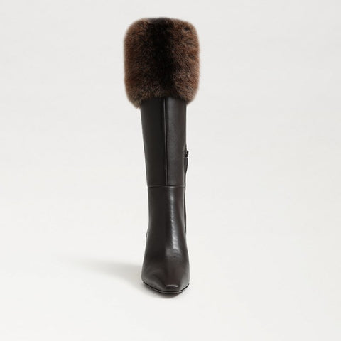 Sylvia Cozy Fur Cuff Knee High Boot