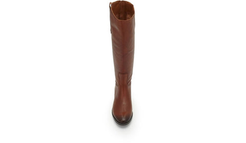 Penny Wide Calf Leather Riding Boot