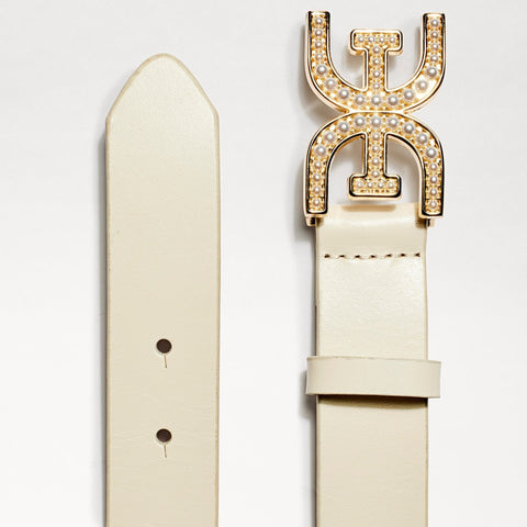 30MM Pearl Logo Belt