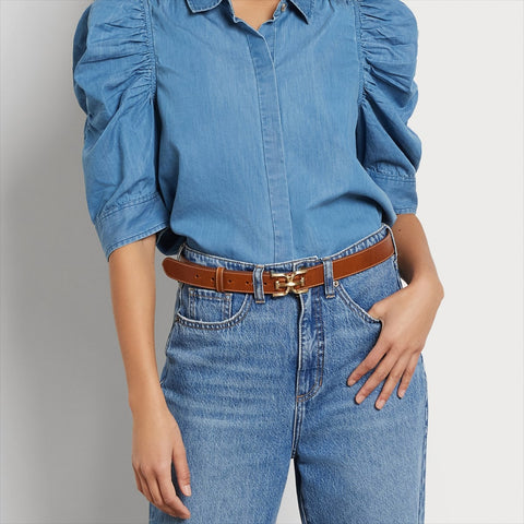 30MM Logo Stitch Belt