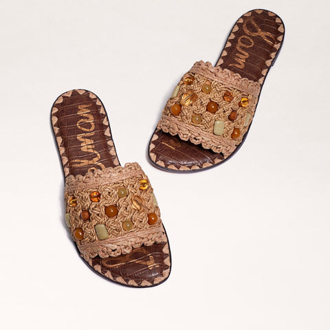 Graciela Beaded Slide Sandal