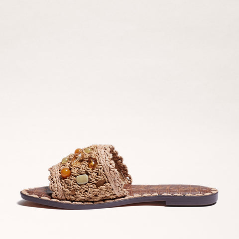 Graciela Beaded Slide Sandal