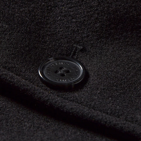 Single Breasted Wool Quilted Bib Coat