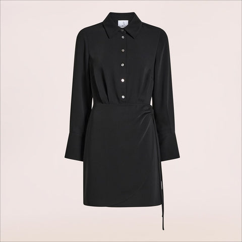 Sweater Shirt Mini Dress