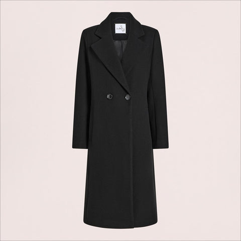 Double Breasted Fitted Notch Collar