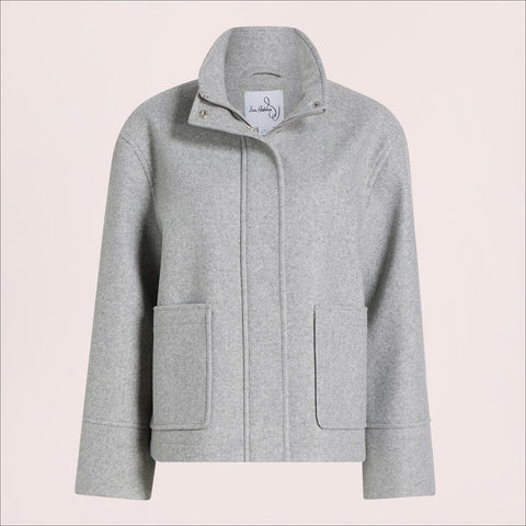 Zip Front Short Jacket