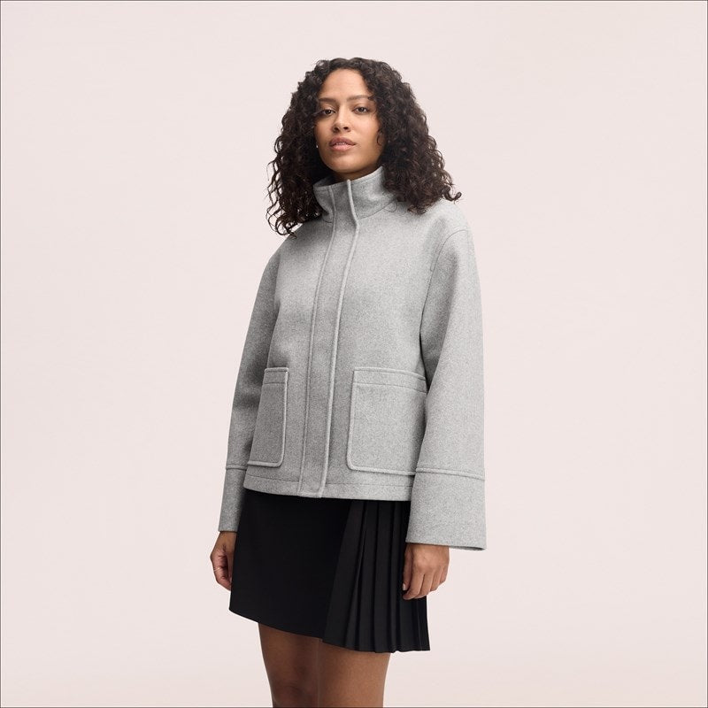 Zip Front Short Jacket