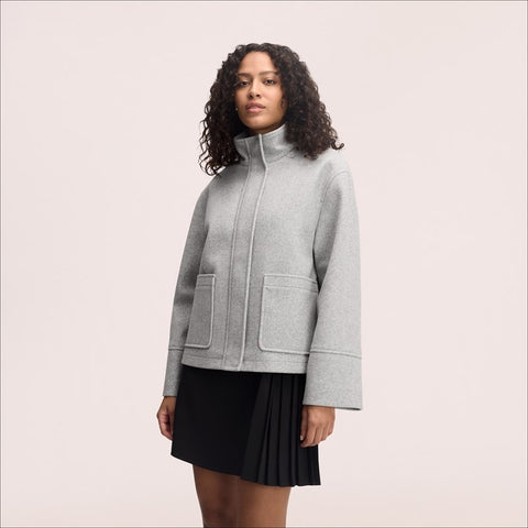 Zip Front Short Jacket