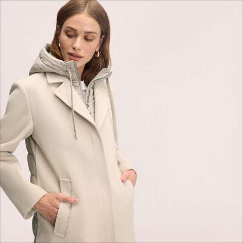 Reefer with Packable Combo Coat