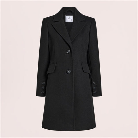 Single Breasted Reefer Coat