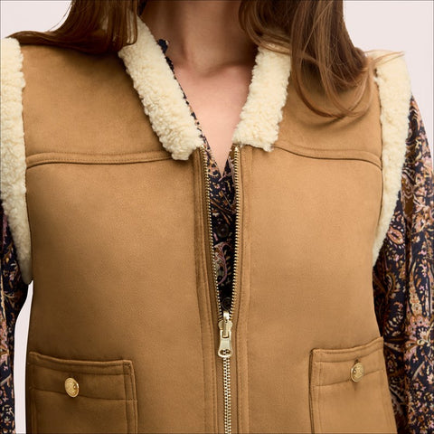 Shearling Vest