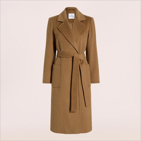 Wrap with Patch Pockets Coat