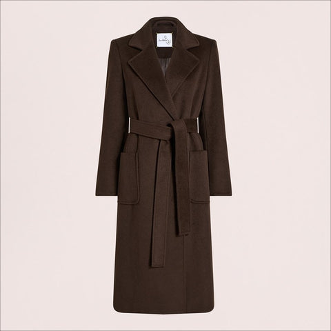 Wrap with Patch Pockets Coat